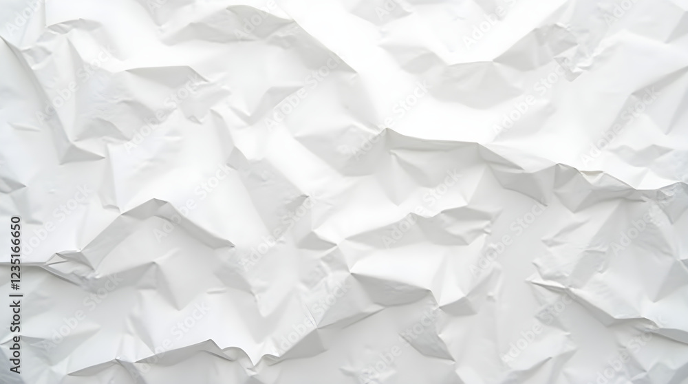 White Crumpled Paper Texture Background High Resolution Stock Photo Abstract Wrinkled Surface Design Element White Crumpled Paper Texture Background High Resolution Stock Photo Abstract Wrinkled Surface Design Element