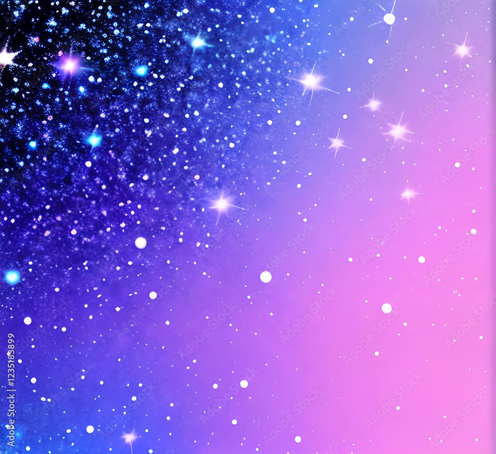 Obraz premium Lights blue and red high speed effect motion blur night.Futuristic neon light line trails. bright sparkling background.Purple glowing wave swirl, impulse cable lines.Long time exposure.generative ai