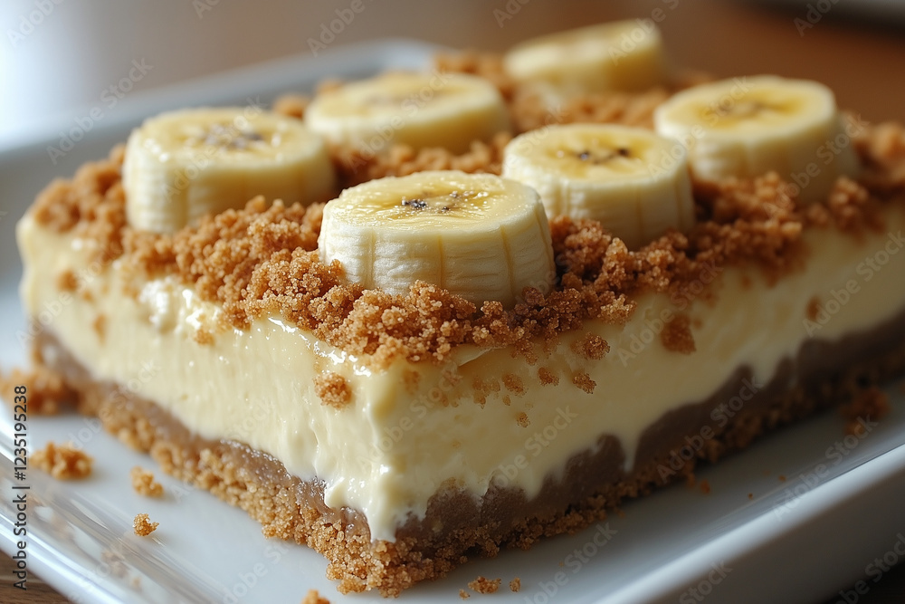 banana cake on a plate banana cake on a plate