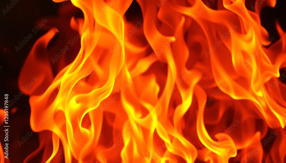 Bright orange flames flickering and dancing on a dark backdrop, showcasing the intensity and power of fire with its glowing, vivid heat and dangerous beauty. Bright orange flames flickering and dancing on a dark backdrop, showcasing the intensity and power of fire with its glowing, vivid heat and dangerous beauty.