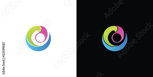 Logo Business Team work department vector icon design
