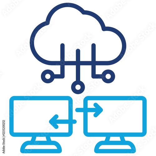 Cloud Computing Icon