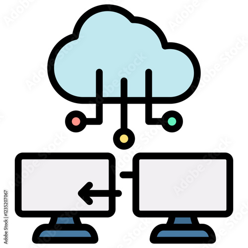 Cloud Computing Icon