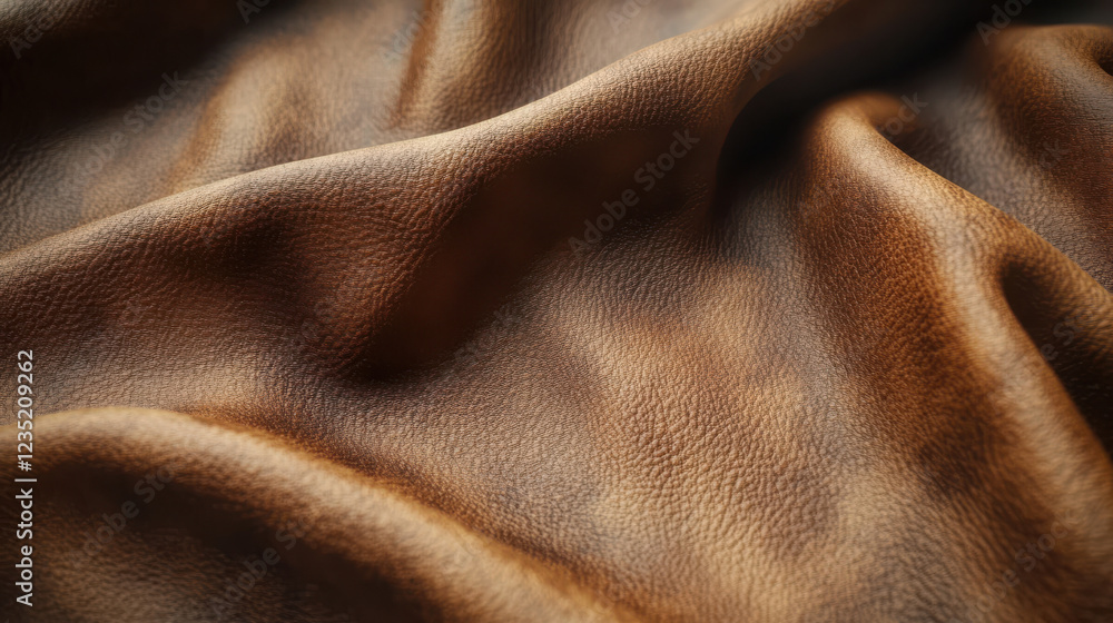 Fototapeta premium A rustic, textured backdrop with deep brown hues and organic, flowing patterns