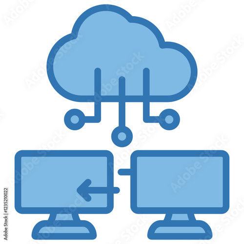 Cloud Computing Icon