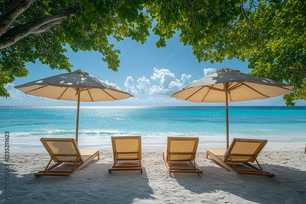 Obraz premium Tropical Resort Hotel