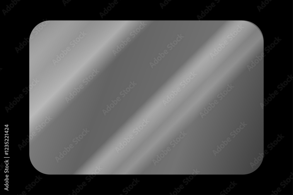 Glowing glass with sunlight reflections on black background. Shiny glass effect with sun glare. Stock vector illustration Glowing glass with sunlight reflections on black background. Shiny glass effect with sun glare. Stock vector illustration