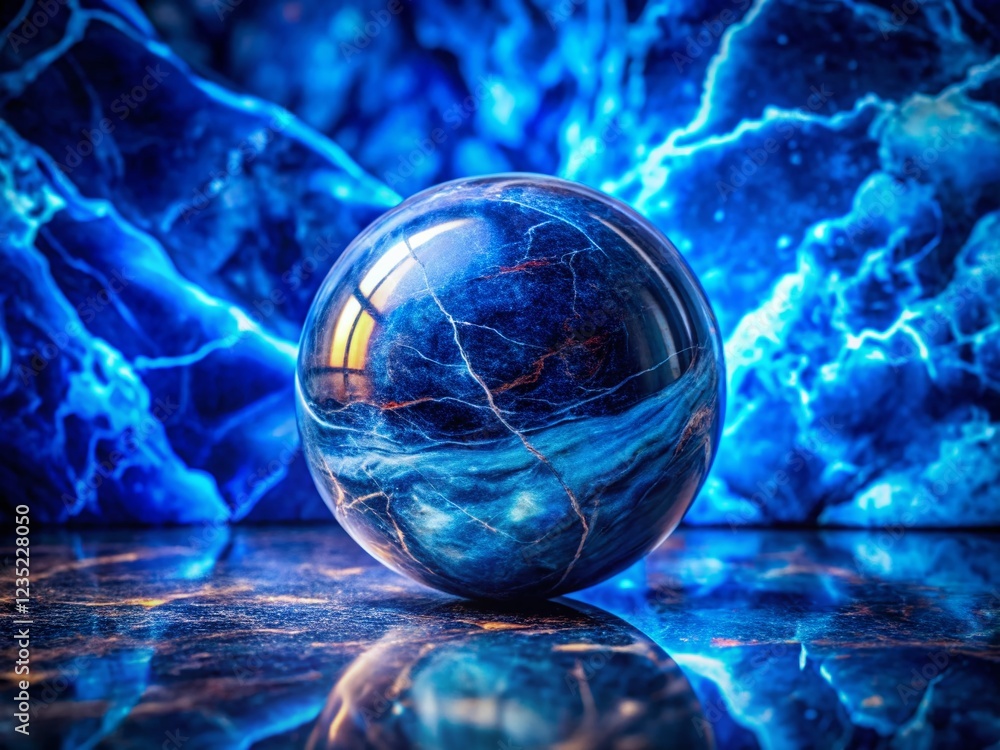 Abstract Dark Blue Marble Texture and Patterns Abstract Dark Blue Marble Texture and Patterns