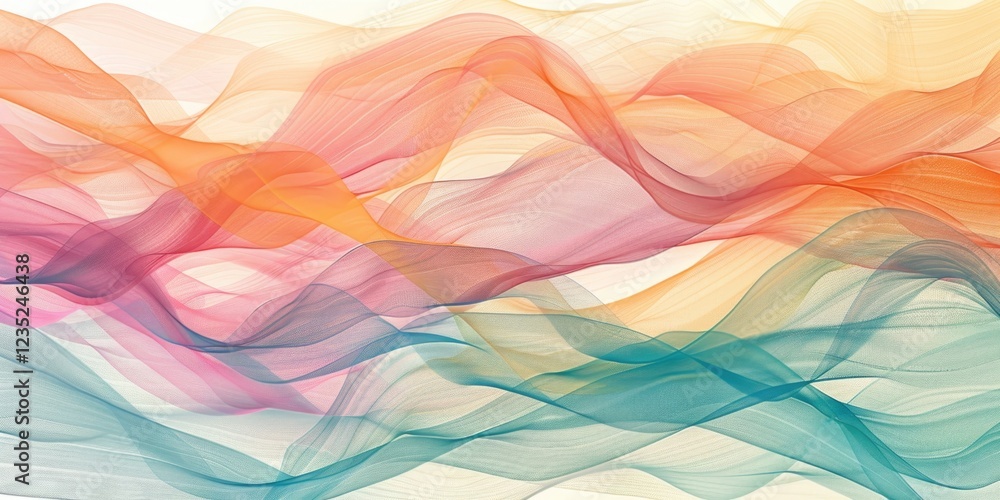 soft pastel colorful waves texture background soft pastel colorful waves texture background