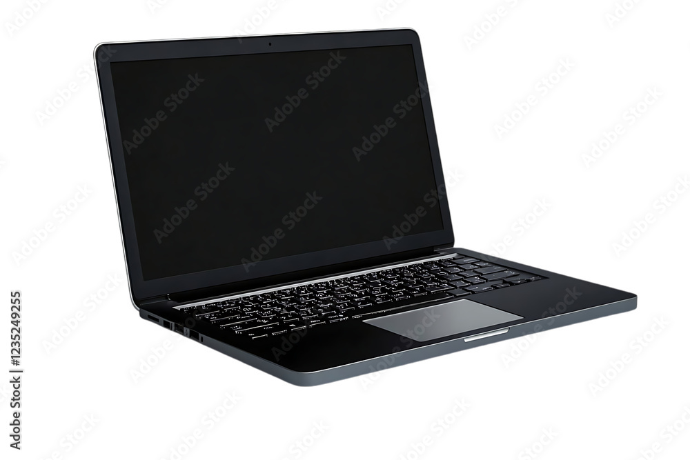 Laptop template isolated on white. Template, mockup. Laptop template isolated on white. Template, mockup.