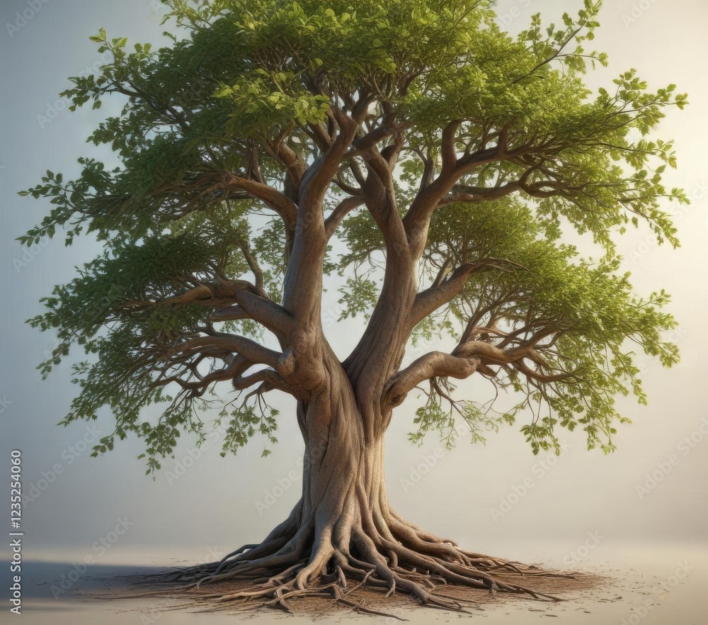 Family tree with branches extending outward, symbolizing connections and roots , lineage, heritage Family tree with branches extending outward, symbolizing connections and roots , lineage, heritage