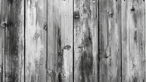 Weathered Gray Wooden Planks Background Texture photo