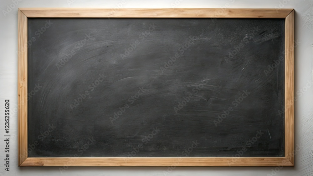 Black Chalkboard Background with Copy Space Black Chalkboard Background with Copy Space