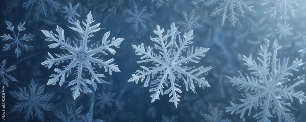 Frosty geometric blue pattern with wavy lines and snowflake-like shapes, snowflake, frosty ice Frosty geometric blue pattern with wavy lines and snowflake-like shapes, snowflake, frosty ice