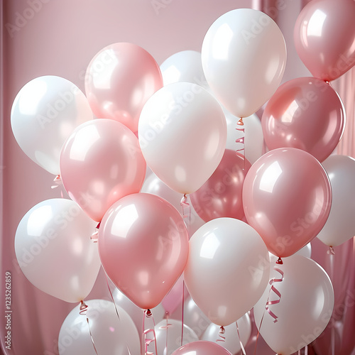 風船, デコレーション, パーティー, セレブレーション, 誕生日, 結婚式, 記念日, ベビーシャワー, 洗礼式, 特別なイベント