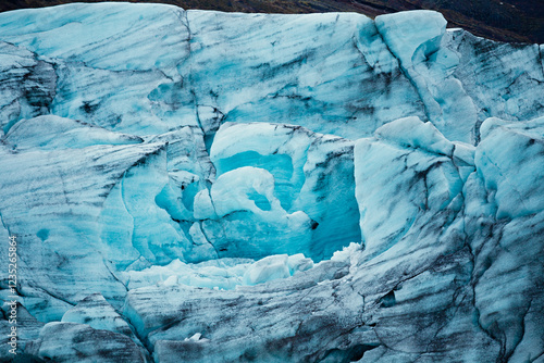 Ice Iceberg on ice lagoon Iceland