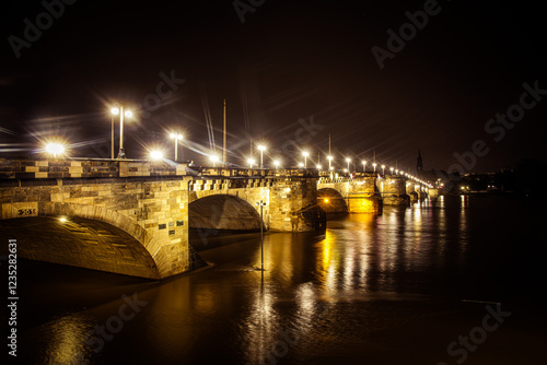 bridge at night