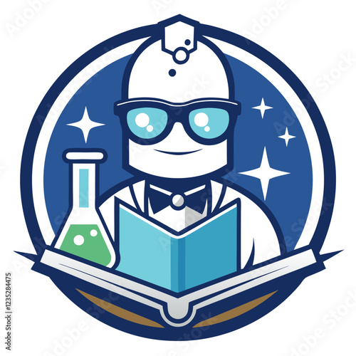 Burette Laboratory Research Vector Illustration – Clipart, Cartoons & Line Art Design,  High-quality burette laboratory research vector illustration, perfect for digital and print projects.