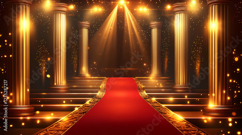 glamorous theater stage