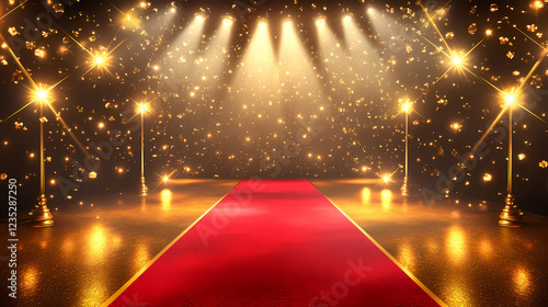 glamorous theater stage