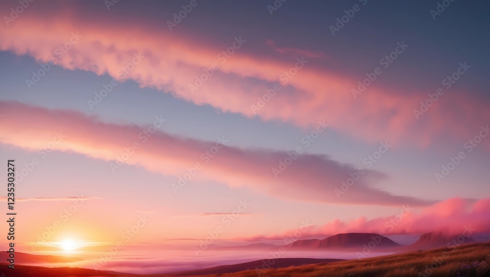 sunset in the sky sunset in the sky