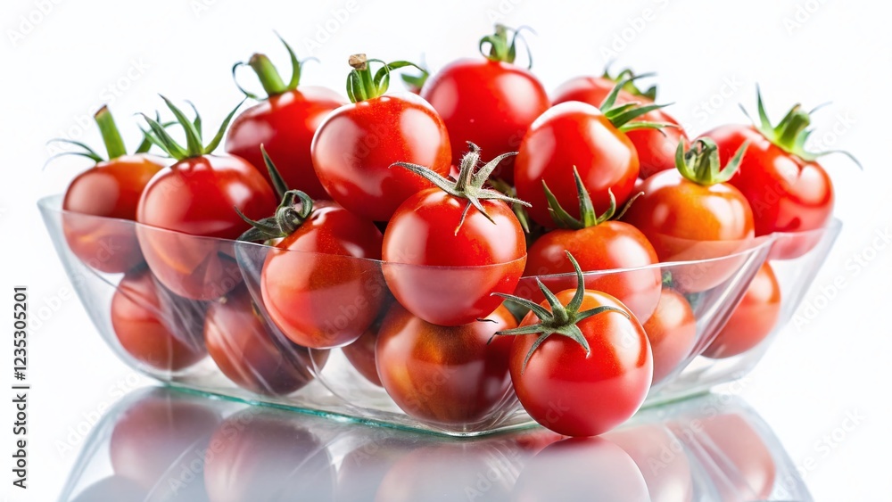 Juicy Peeled Cherry Tomatoes on White – Fresh Produce Stock Photo Juicy Peeled Cherry Tomatoes on White – Fresh Produce Stock Photo