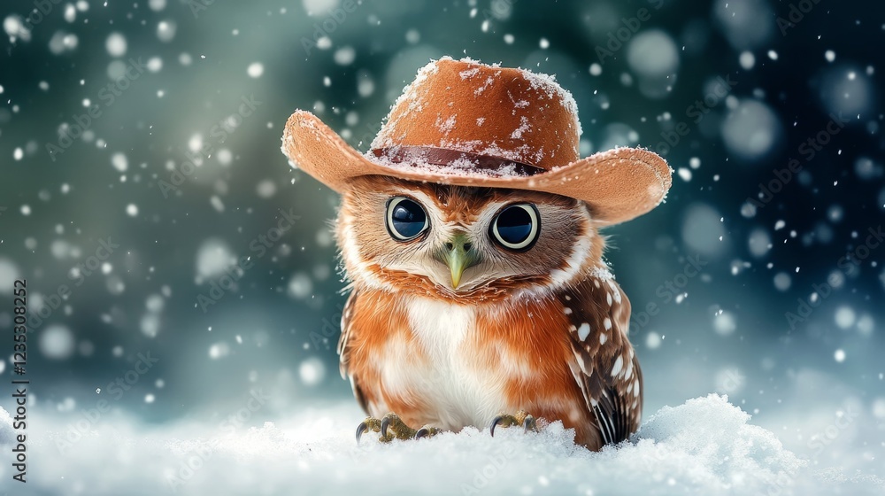 snowy owl in winter snowy owl in winter