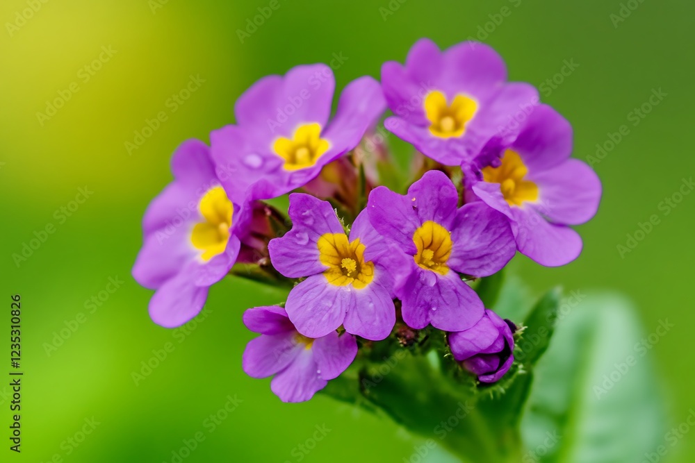 Close-up of Vibrant Purple Flowers Close-up of Vibrant Purple Flowers