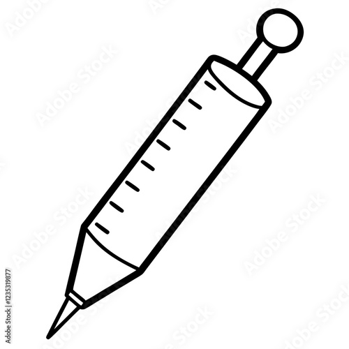 Hydrometer Laboratory Research Vector Illustration – Clipart, Line Art & Cartoon Design, Hydrometer lab research vector—clipart, line art & cartoon design for digital use.