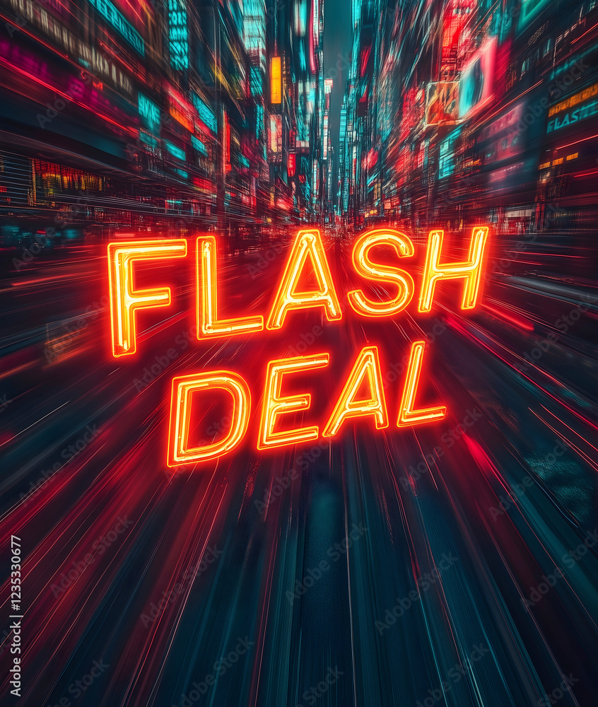  Flash Deal - Fast-Paced Cityscape