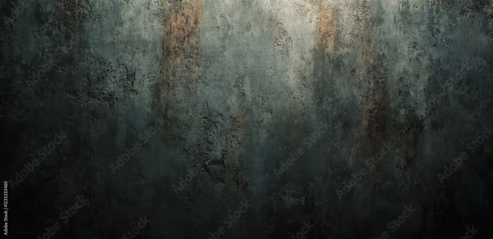 Obraz premium Dark grunge wall texture, urban backdrop, design element