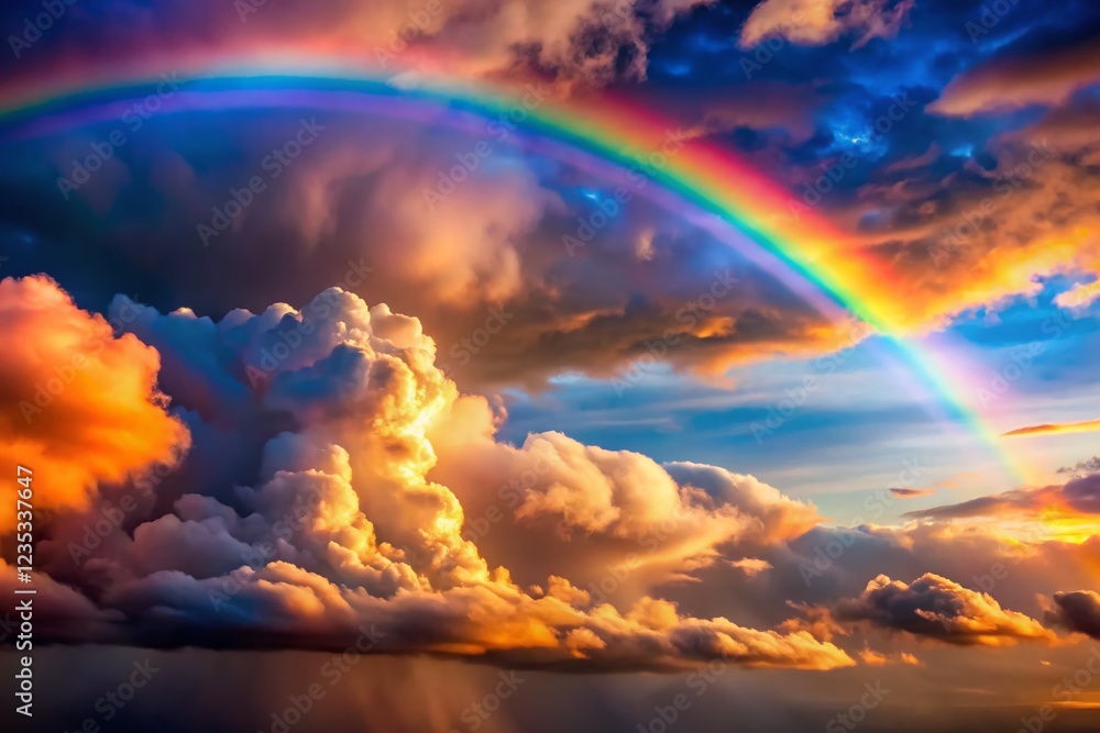 Rainbow Cloud Bokeh: Whimsical Skies, Dreamy Clouds, Stunning Nature Rainbow Cloud Bokeh: Whimsical Skies, Dreamy Clouds, Stunning Nature