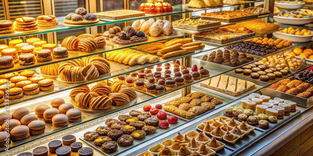 Tantalizing Treats: An Array of Delectable Baked Goods on Display Tantalizing Treats: An Array of Delectable Baked Goods on Display