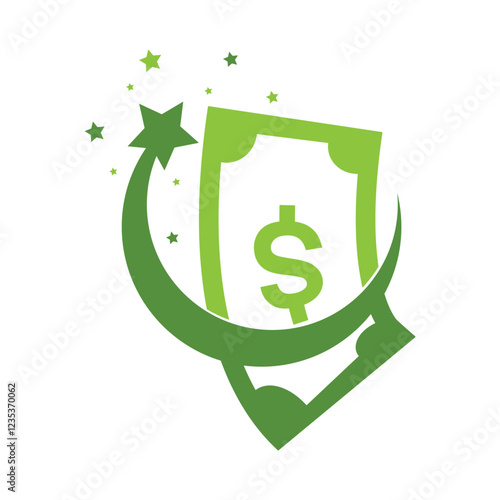 Business acounting,money logo vector