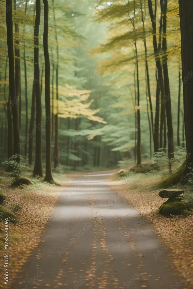 Obraz premium Forest Background 