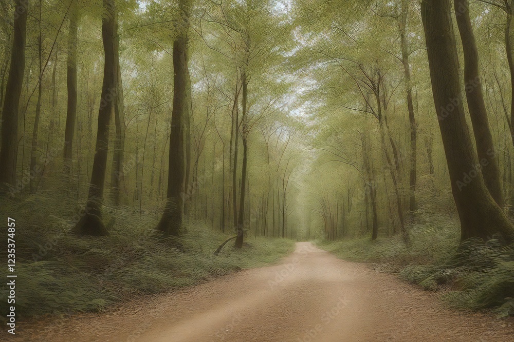 Obraz premium Forest Background 