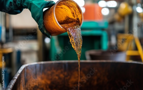 Recycling used cooking oil (UCO) as a sustainable raw material for biodiesel production, emphasizing the importance of industrial reuse and environmental conservation