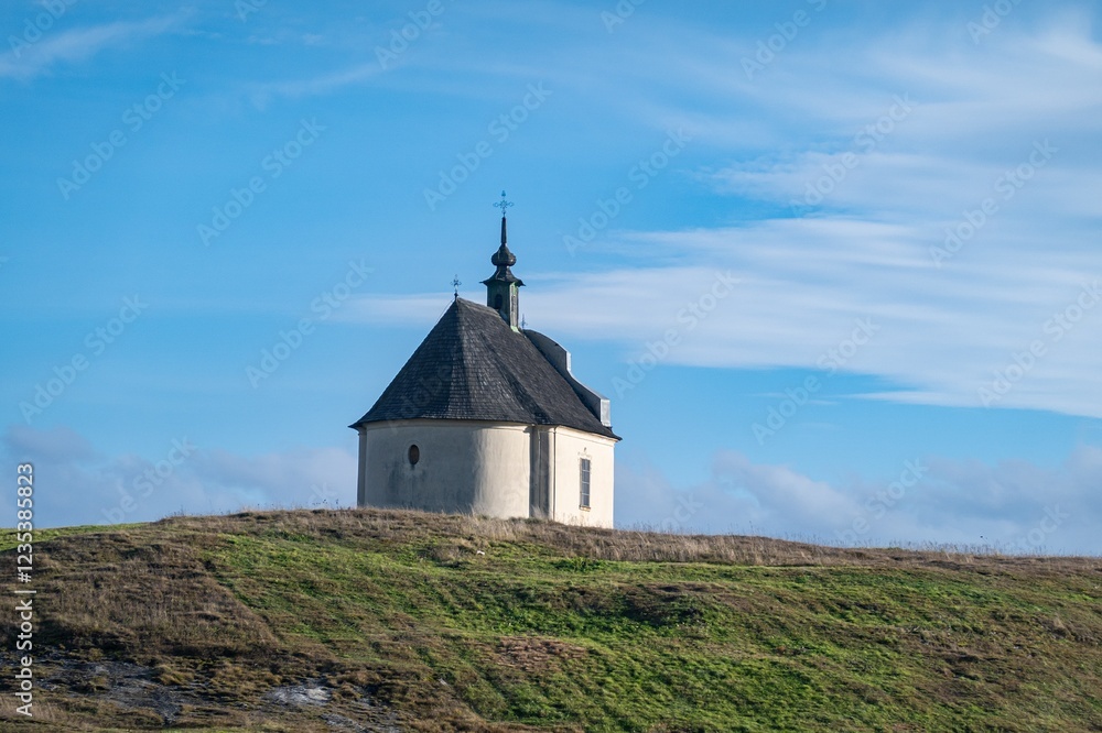 Saint Cross chapel (Kaplnka svateho kriza) in Jablonov near Presov, Slovakia