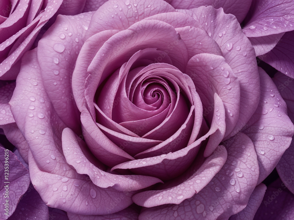 Abstract pattern background glow violet purple background Close up view of a beautiful rose with curves of petals Abstract pattern background glow violet purple background Close up view of a beautiful rose with curves of petals