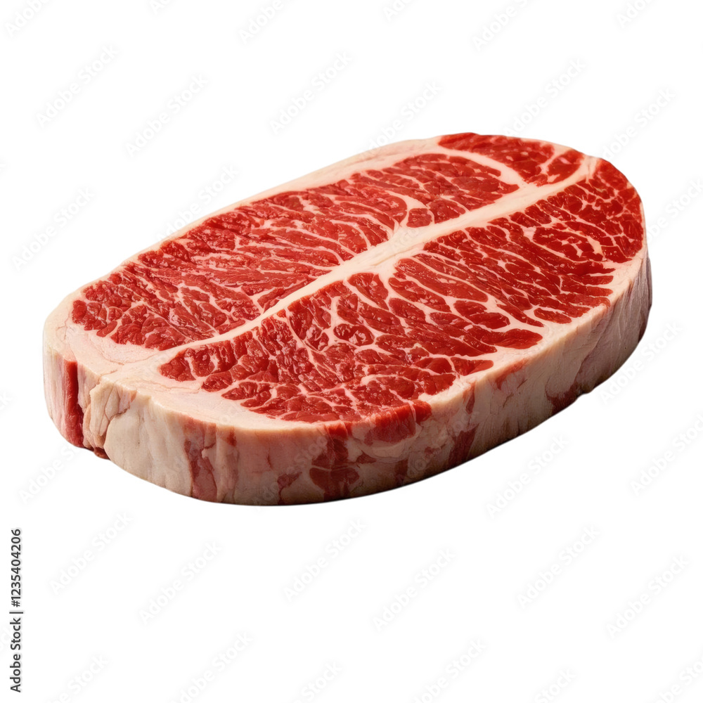 Wagyu meat isolated on transparent or white background Wagyu meat isolated on transparent or white background