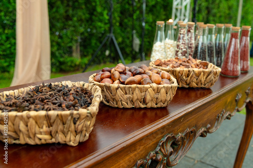 Cerimonia religiosa, cerimônia de casamento, sementes, oxalá, umbanda, casamento, ritual