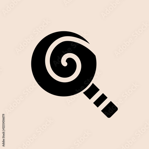 Design Illustration vector graphic of lolipop icon with line style. Suitable for UI, mobile design, web design, etc