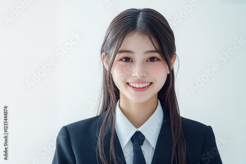 Smiling New Employee/笑顔の新社会人 photo