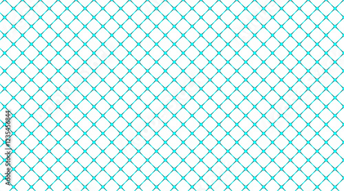 Square shape geometric pattern design with line | Pattern minimal background | Seamless pattern for texture, web, fabric, futuristic, presentation, banner, multi use with cyan stroke color