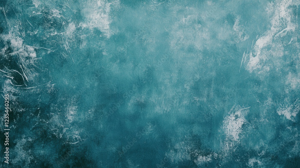 Teal Textured Background With White Speckles Teal Textured Background With White Speckles