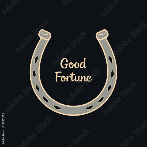 Celebrating Saint Patrick's Day with Good Fortune Horseshoe Charm: A Symbol of Irish Luck