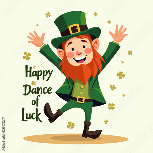 The Dance of Luck: A Joyous Leprechaun's Saint Patrick's Day Celebration