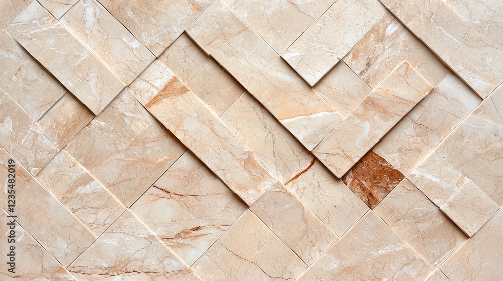 Elegant Marble Tile Pattern with Warm Beige and Cream Shades for Interior Decoration and Modern Design Inspiration Elegant Marble Tile Pattern with Warm Beige and Cream Shades for Interior Decoration and Modern Design Inspiration