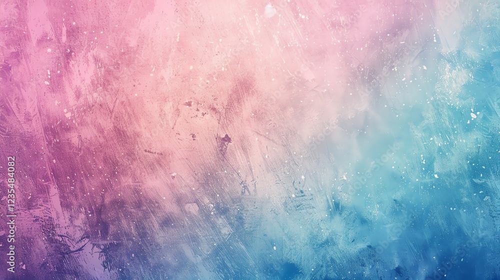 Fototapeta premium A painted background with a pink and blue gradient.