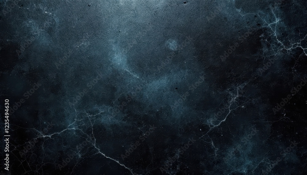 Dark marbled blue texture with cracks and subtle luster Dark marbled blue texture with cracks and subtle luster